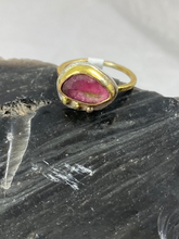Load image into Gallery viewer, Stacker Ring-Pink Tourmaline
