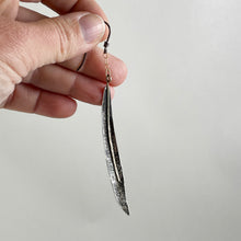 Load image into Gallery viewer, Curved Stemmed Icicle Sterling Silver Earrings
