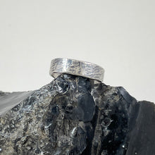 Load image into Gallery viewer, Rustic Textured Sterling Silver Ring - Mens / Unisex

